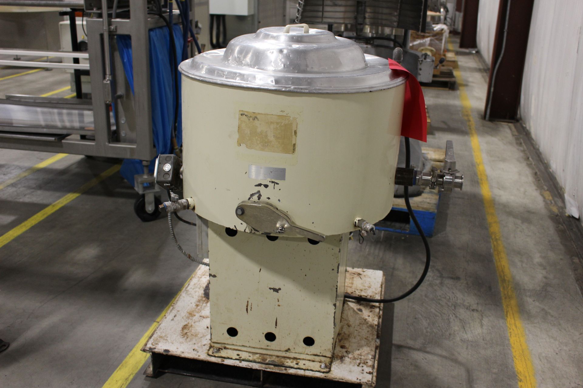 Asset 58 - Elsinghorst 200-lb Carbon Steel water jacketed and agitated Chocolate Melter, - Image 2 of 3
