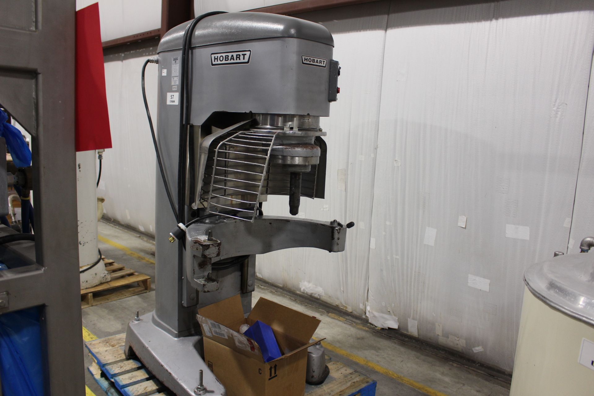 Asset 57 - Hobart Legacy model HL1400 140-qt Mixer, serial#31-1498-070, 5 HP, 3 phase, 60 cycle, - Image 4 of 4