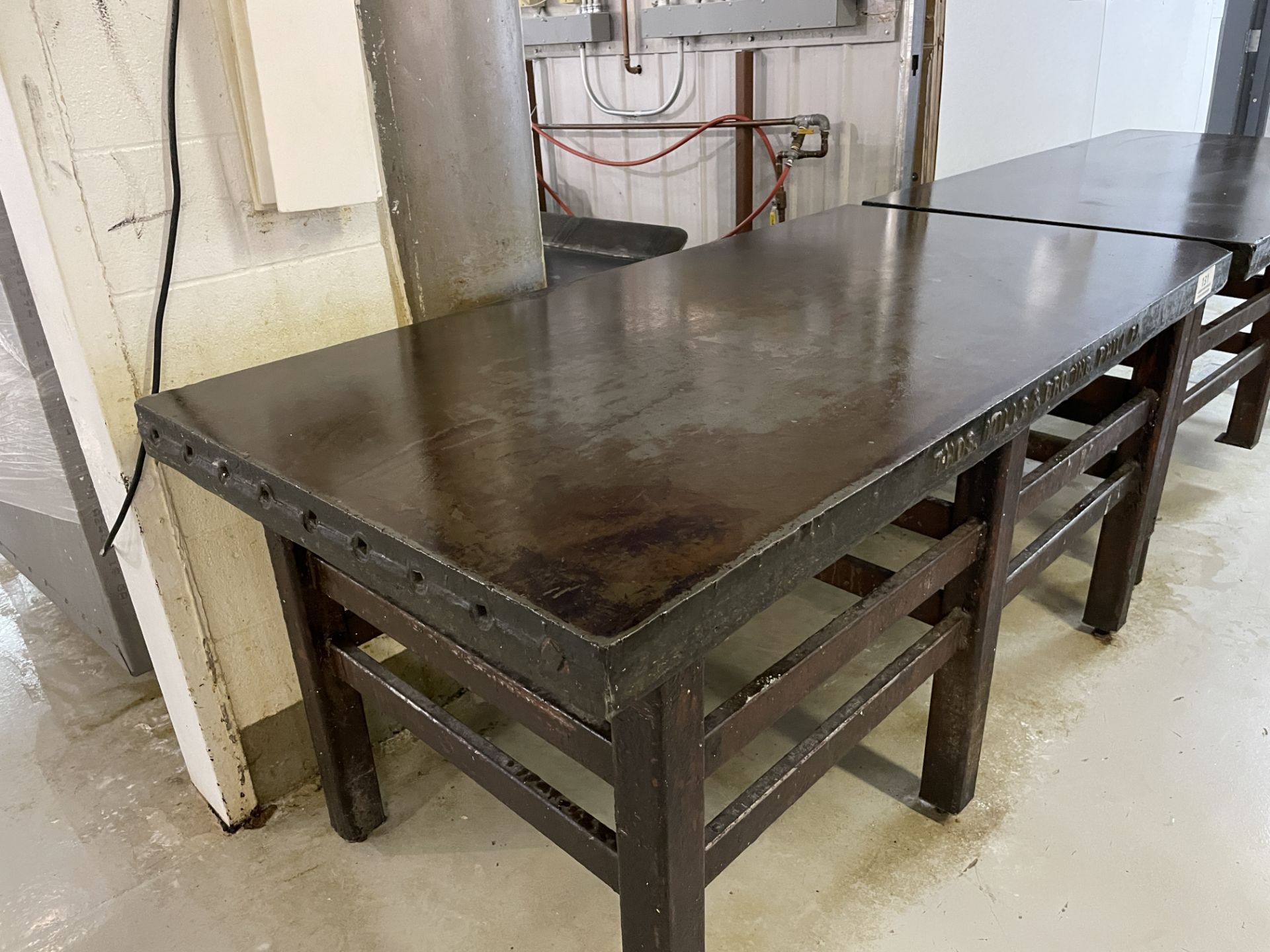 Asset 131 - Thomas Mills 3 x 6 ft carbon steel water cooled candy tables ~ Location: Canajoharie, - Image 2 of 2