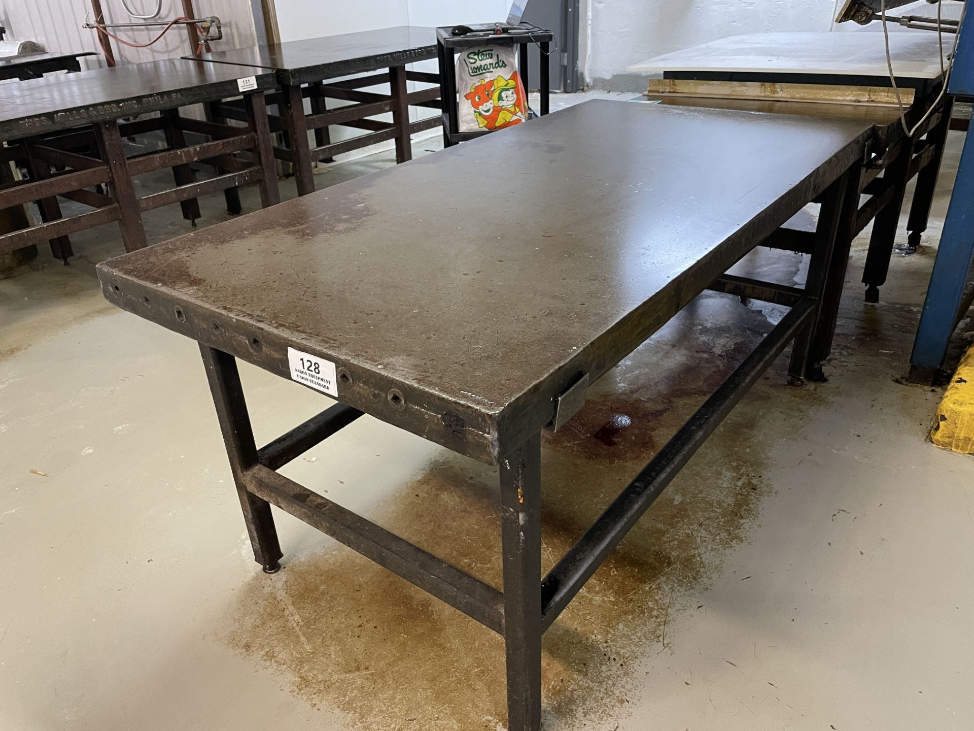 Asset 128 - Thomas Mills 3 x 6 ft carbon steel water cooled candy tables ~ Location: Canajoharie, - Image 2 of 2