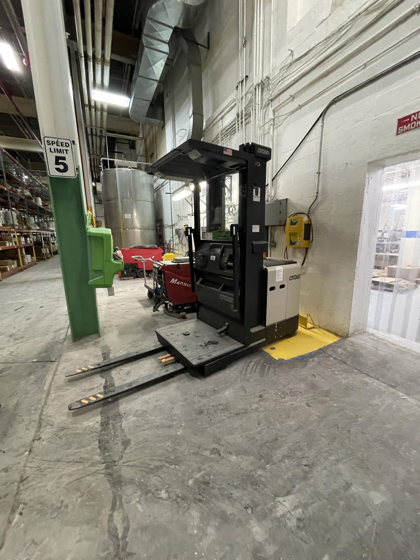 Asset 223 - Crown SP 3210 LB Electric Forklift with 42" forks, truck type E, serial#1A378638 ~ - Image 2 of 8