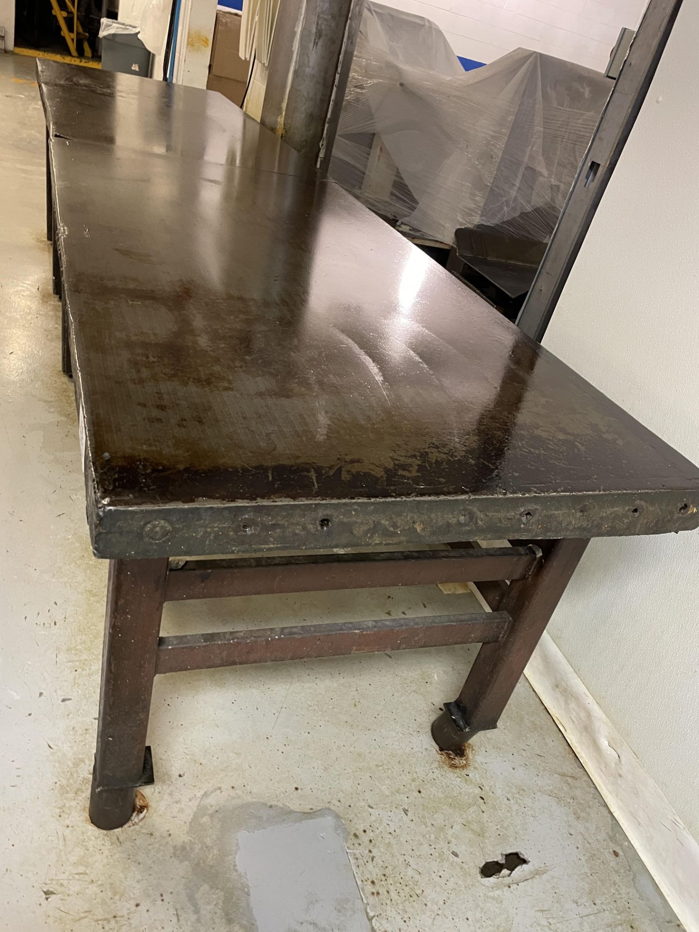 Asset 130 - Thomas Mills 3 x 6 ft carbon steel water cooled candy tables ~ Location: Canajoharie, - Image 3 of 3