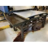 Thomas Mills 3 x 6 Ft Steel Water Cooled Table ~ Location: Metuchen, NJ, US ~ Rigging: $0.00 Loading