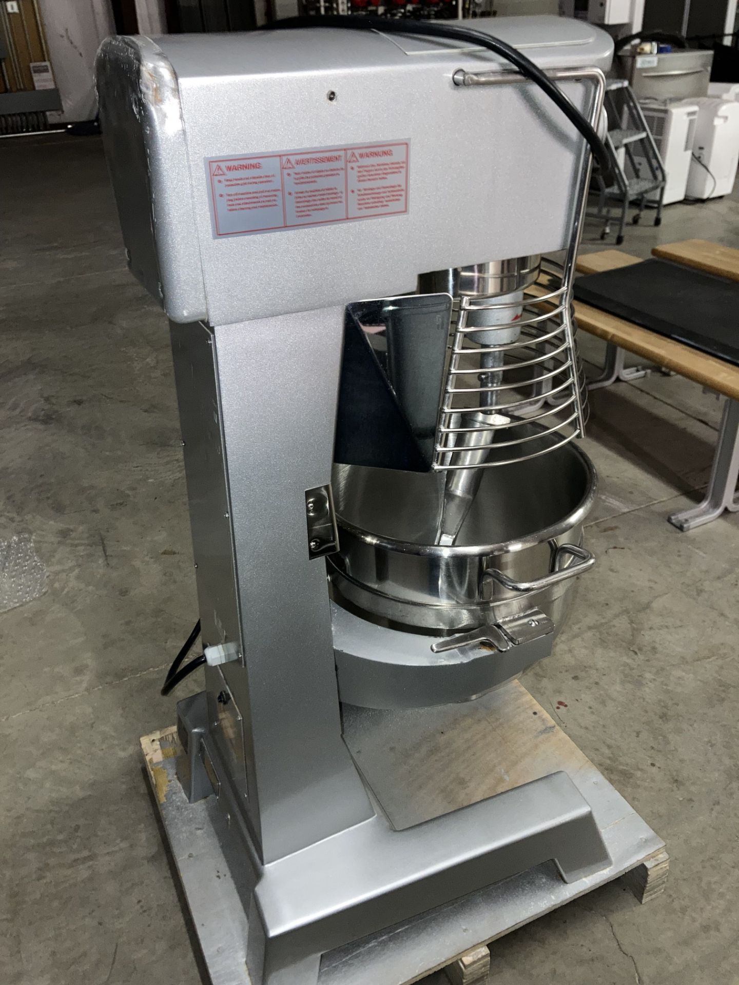 Sentinel 30-FLE Planatary Stand Mixer. 30 quart capacity. Bowl and beater. Built new in 2017 ~ - Image 3 of 4