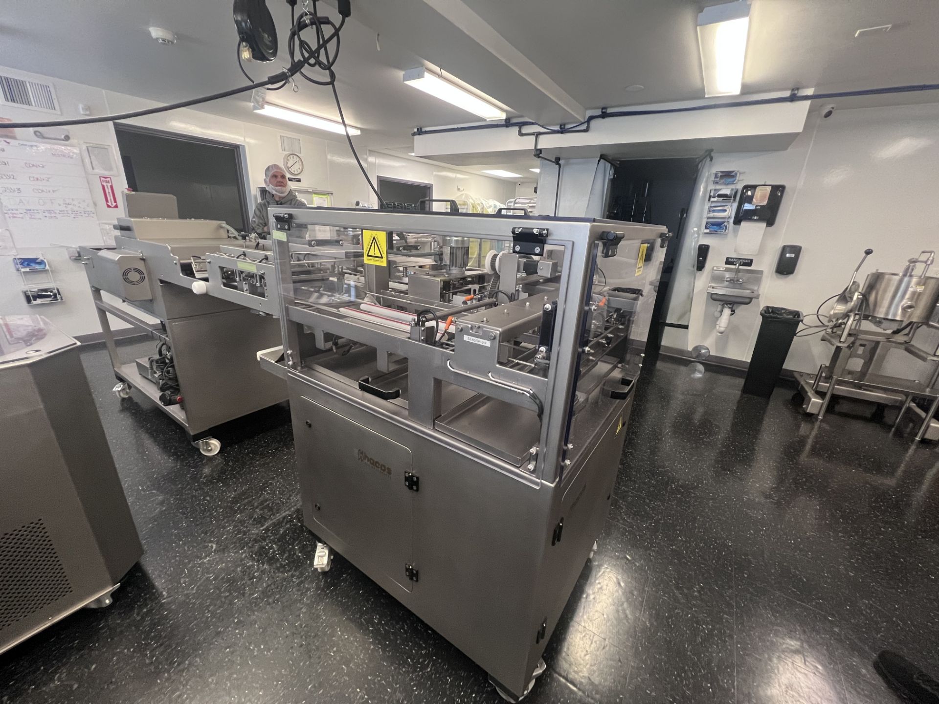 Hacos HML 480S Chocolate Molding Line. Serial number 1618-2015 (Built new in 2015) Flood and - Image 5 of 18