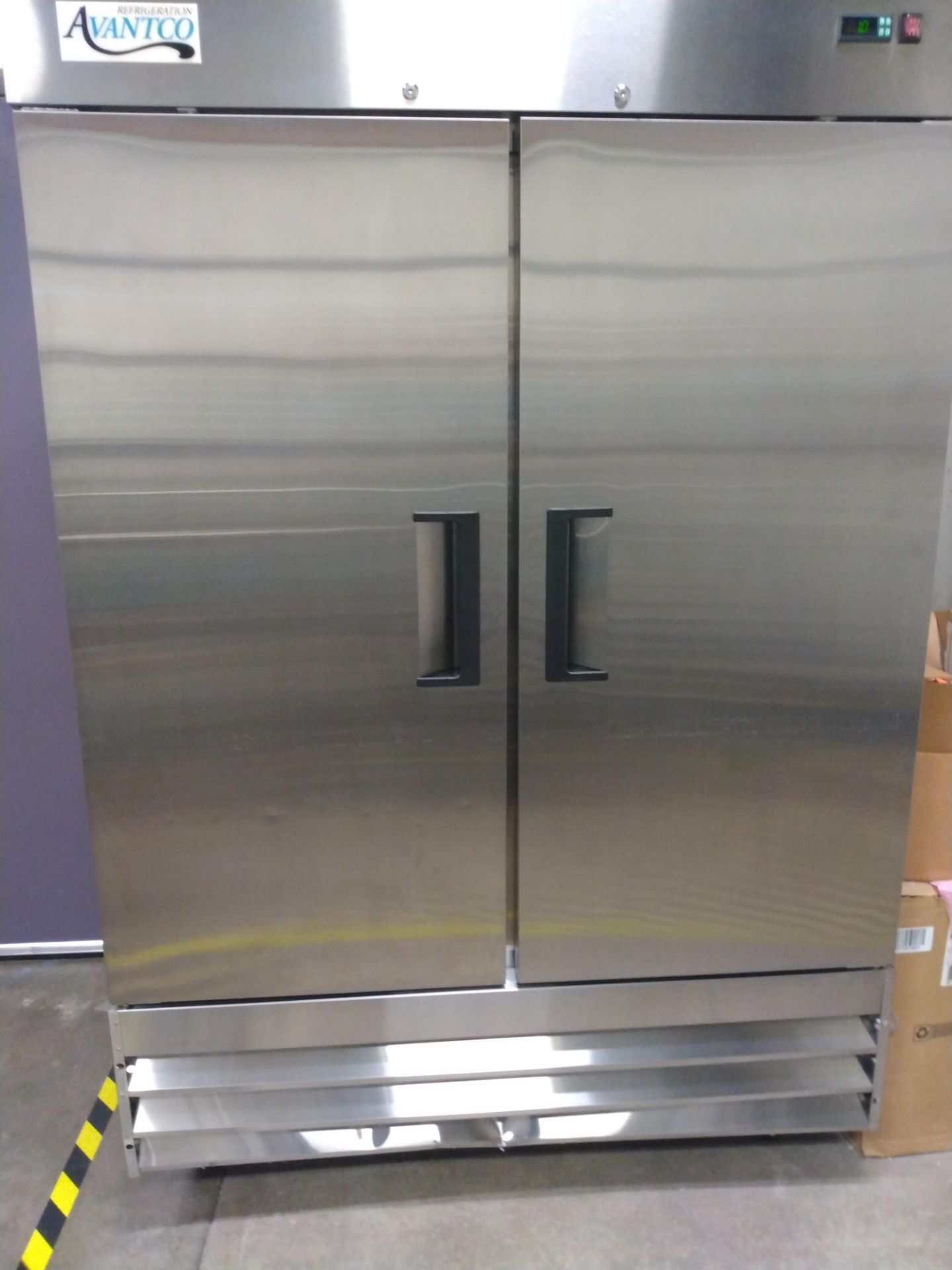 Avantco 178A49FHC 2-Door Reach-In Freezer. ~ Location: Trindad, CO, US ~ Rigging: $0.00 Rigging