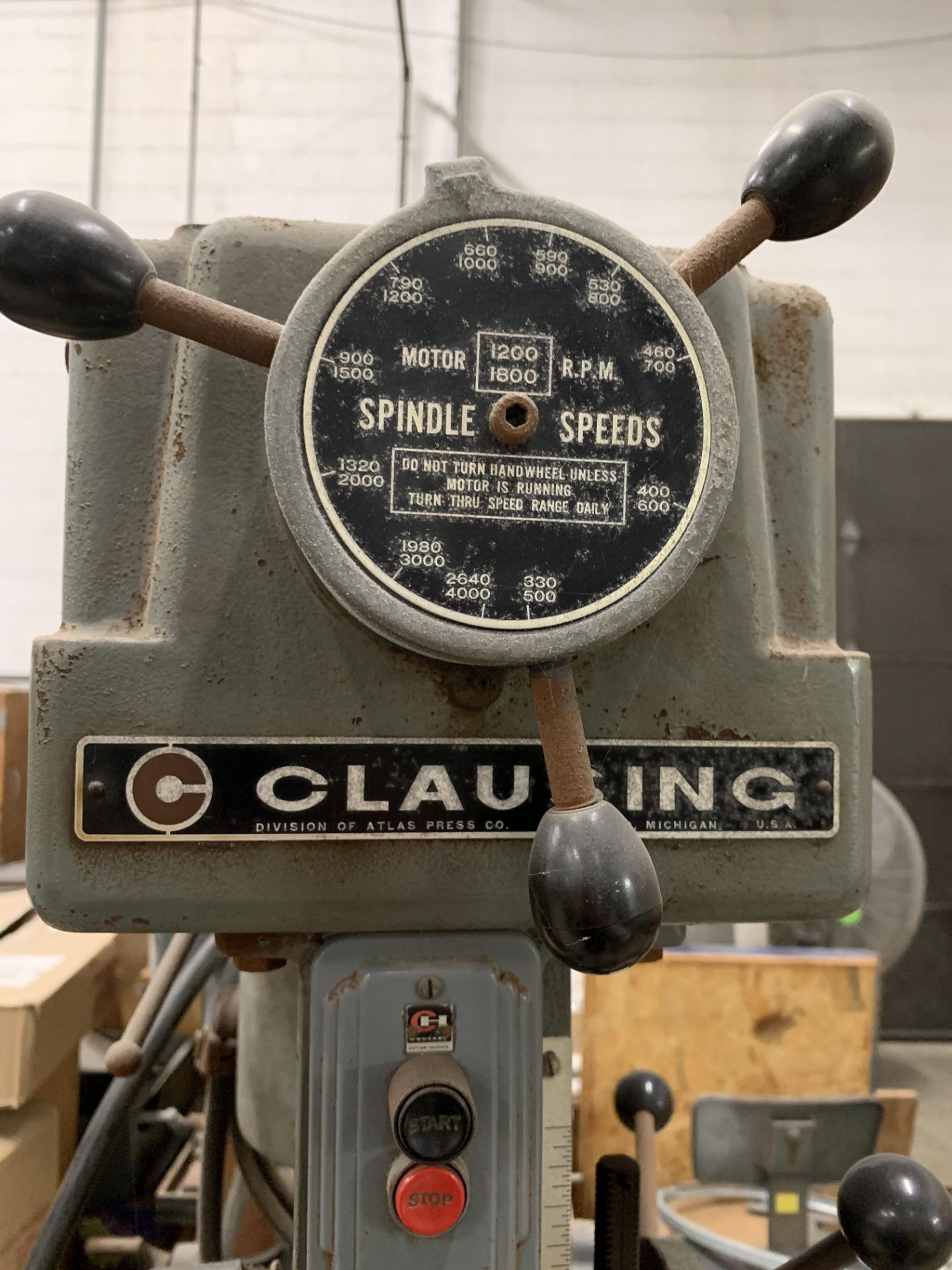 CLAUSING Floor Drill Press - Image 5 of 12