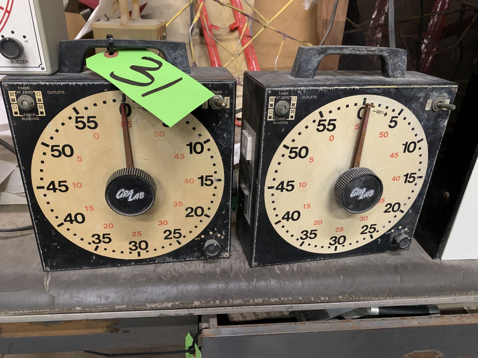 Lot of (4) GRALAB Electric Timers - Image 4 of 5