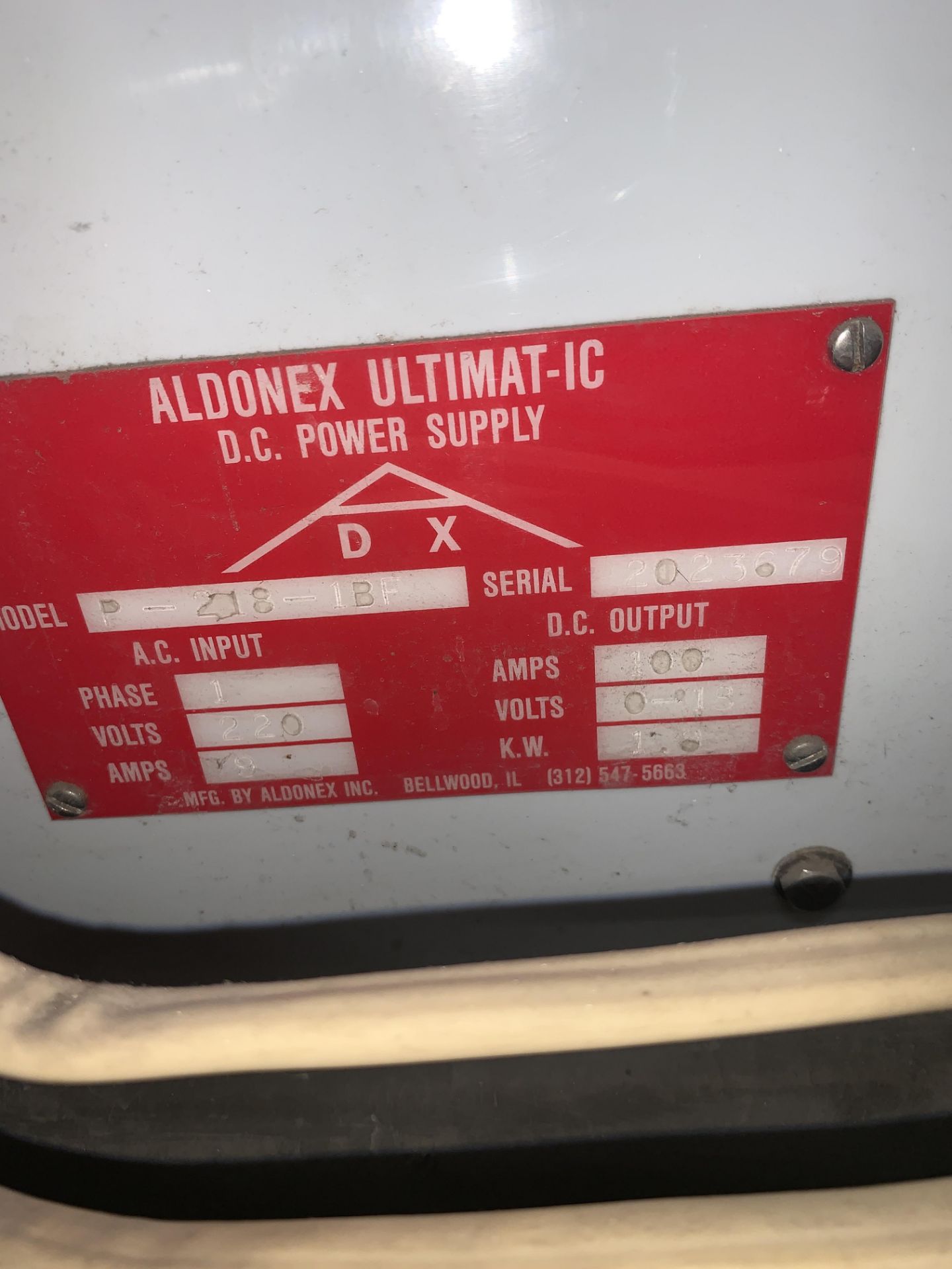 ALDONEX ULTIMAT-IC Rectifier - Image 6 of 6