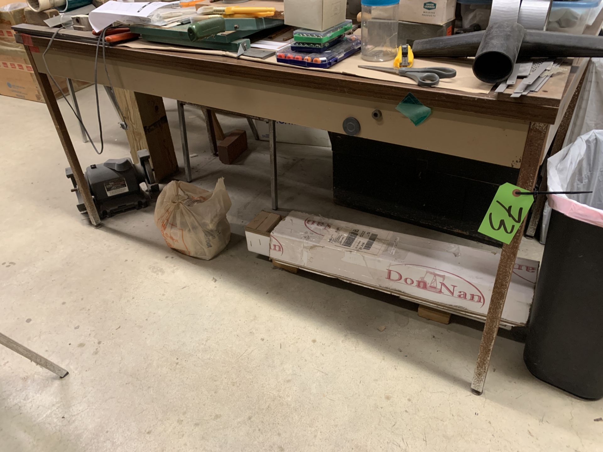 5' Metal Shop Table