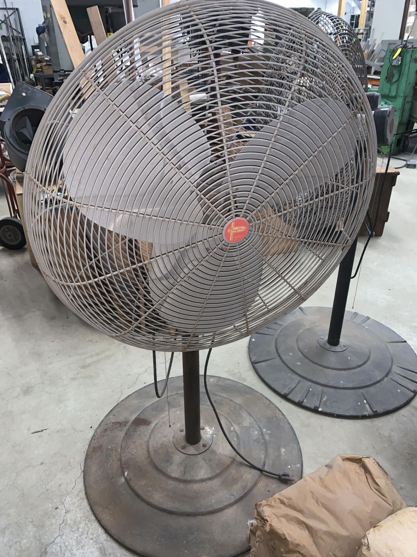 DAYTON 2 Speed Pedestal Shop Fan