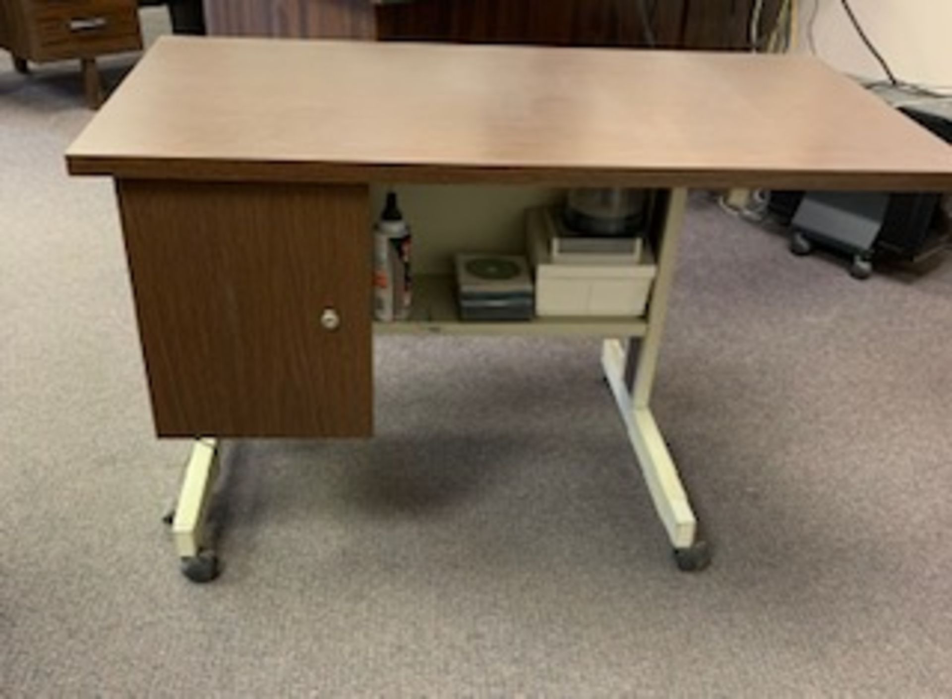 Rolling Table/Cabinet