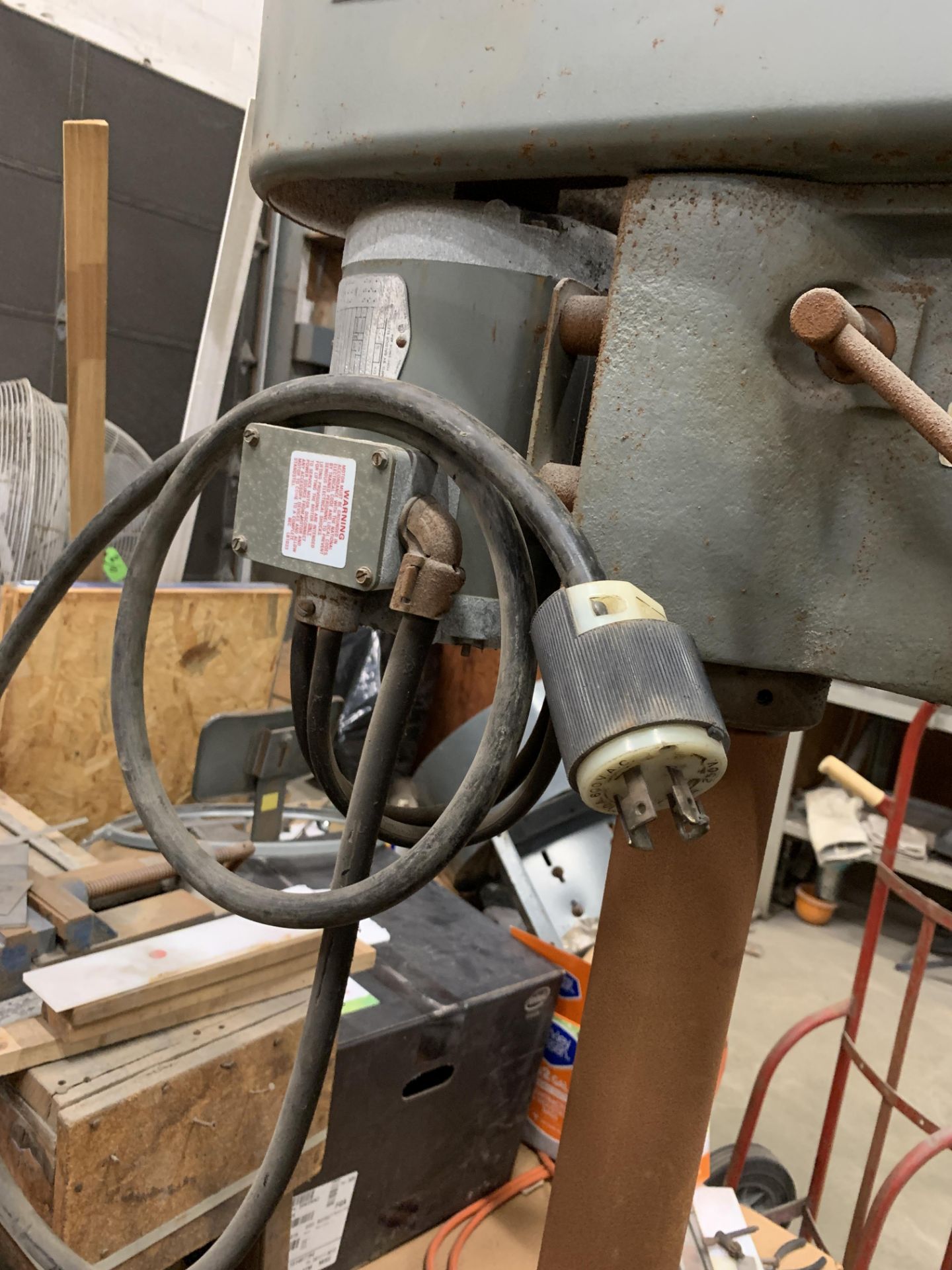 CLAUSING Floor Drill Press - Image 7 of 12