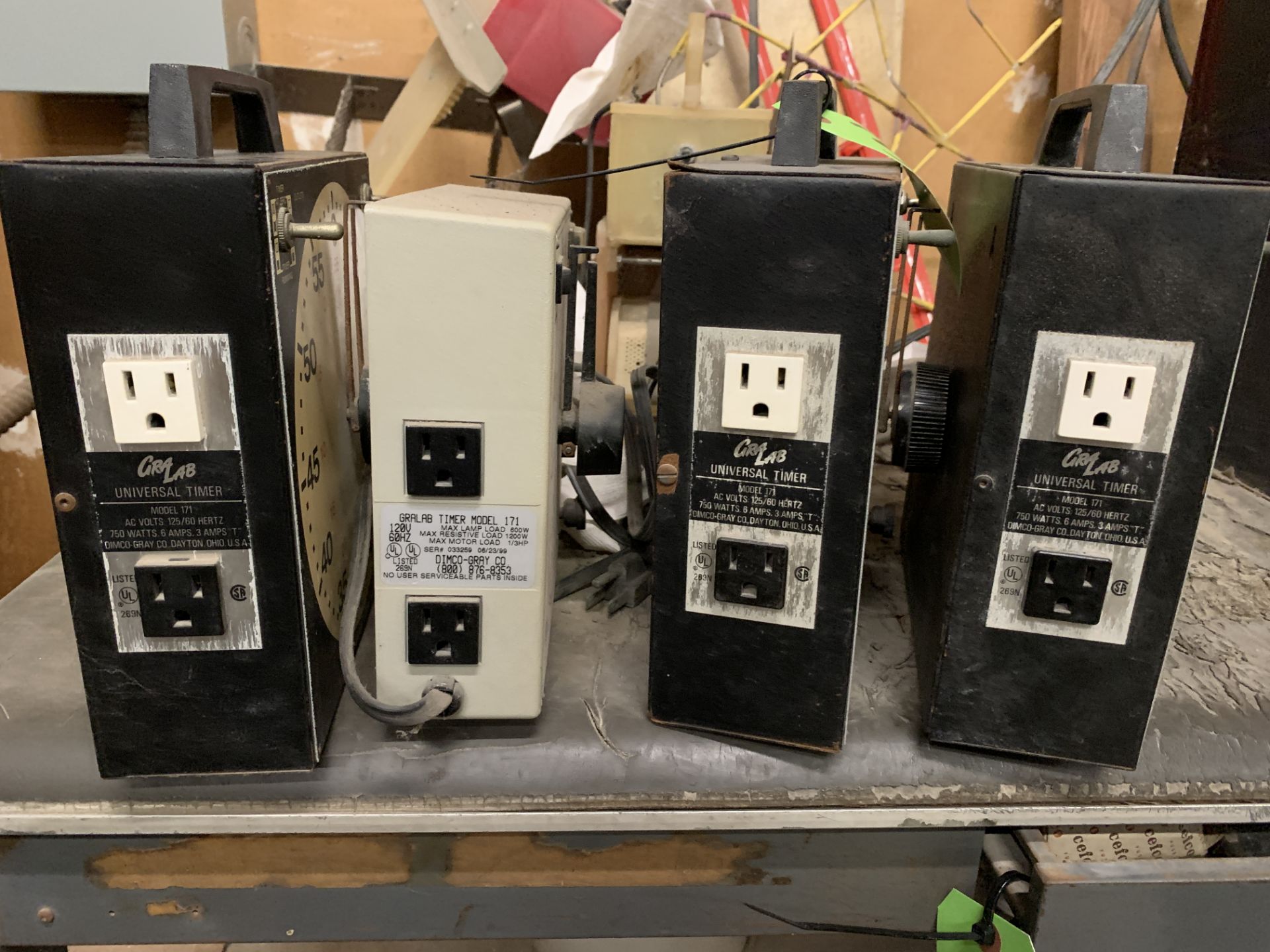 Lot of (4) GRALAB Electric Timers - Image 5 of 5