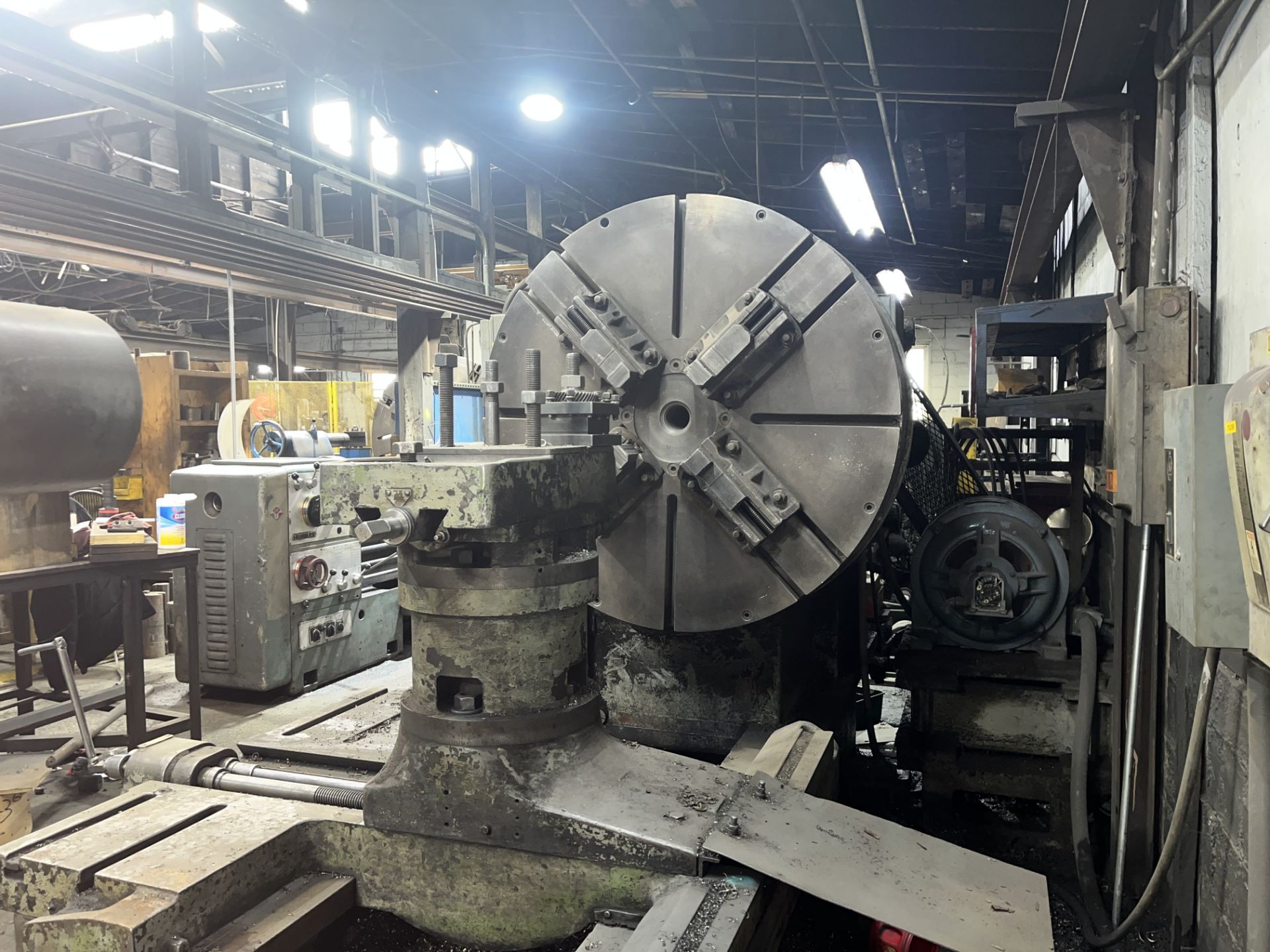 80” x 124” Niles Engine Lathe - Image 9 of 23