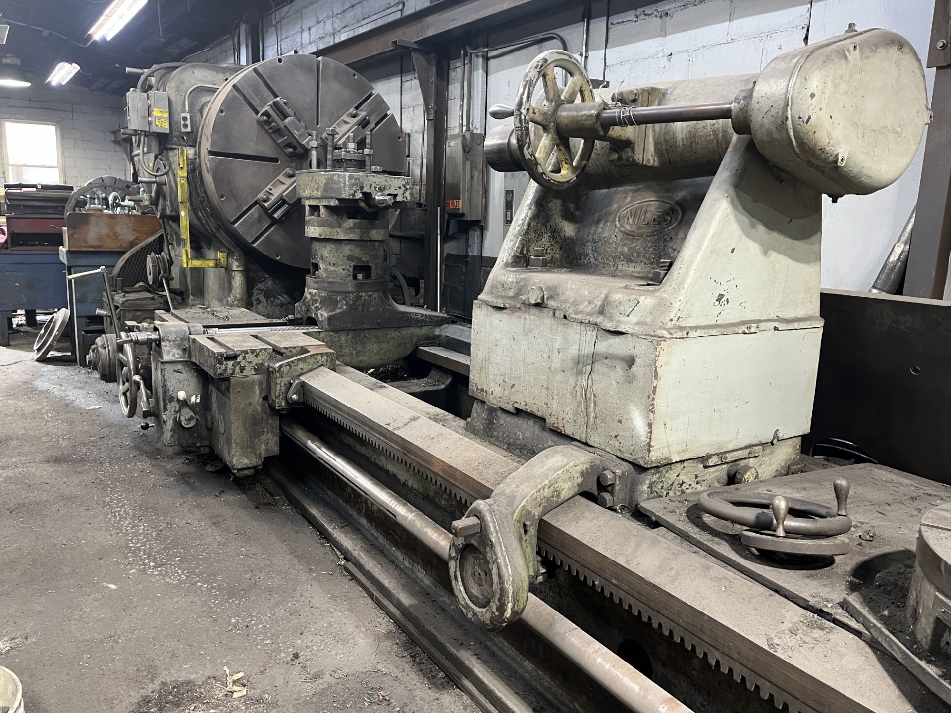 80” x 124” Niles Engine Lathe - Image 6 of 23