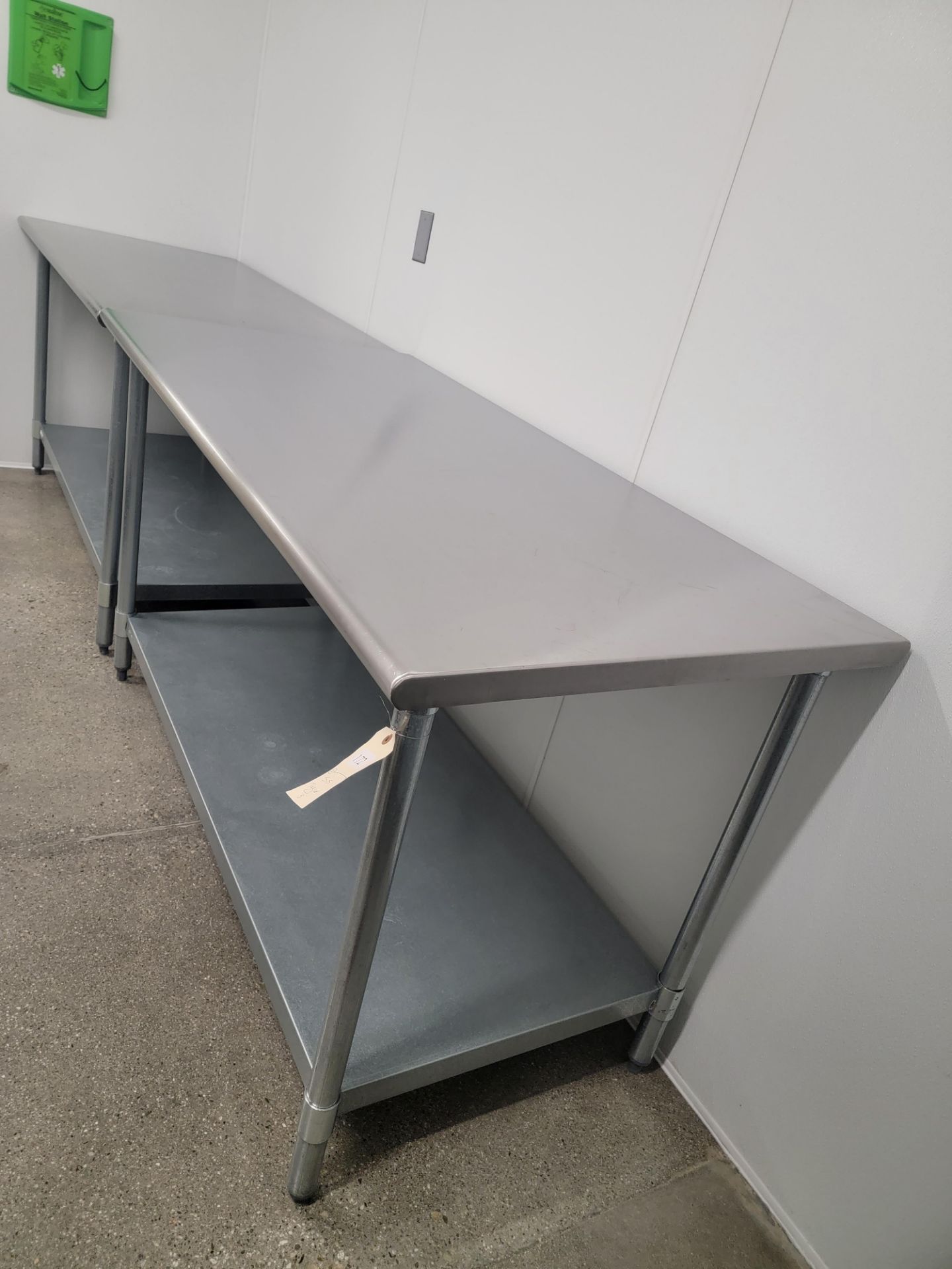 STAINLESS STEEL TABLES 5' - Image 2 of 2