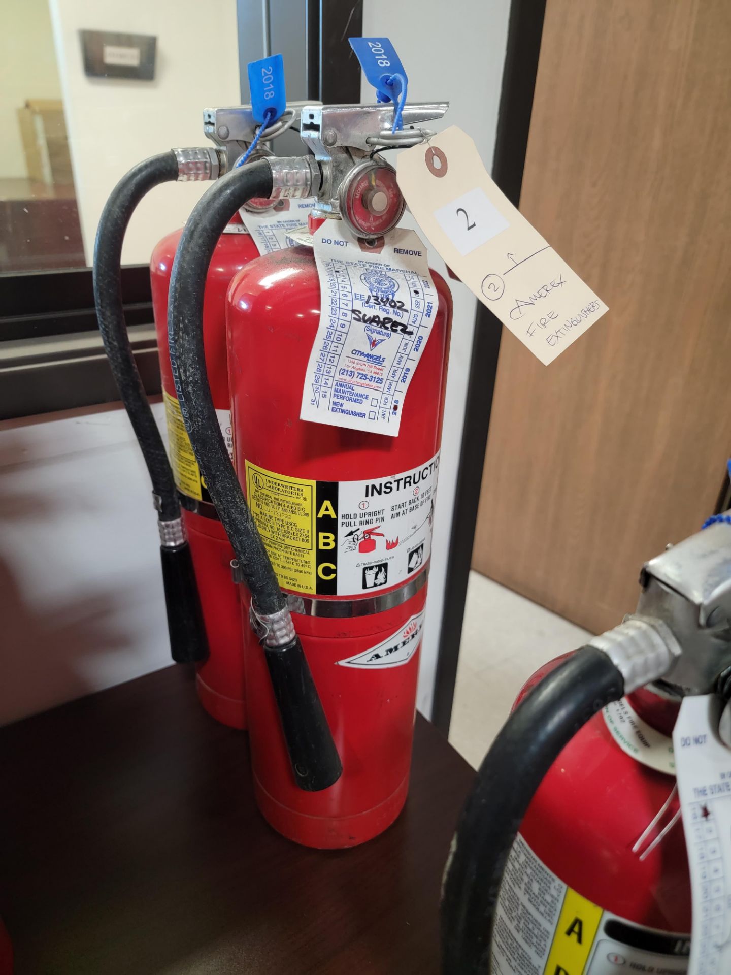 AMEREX FIRE EXTINGUISHERS