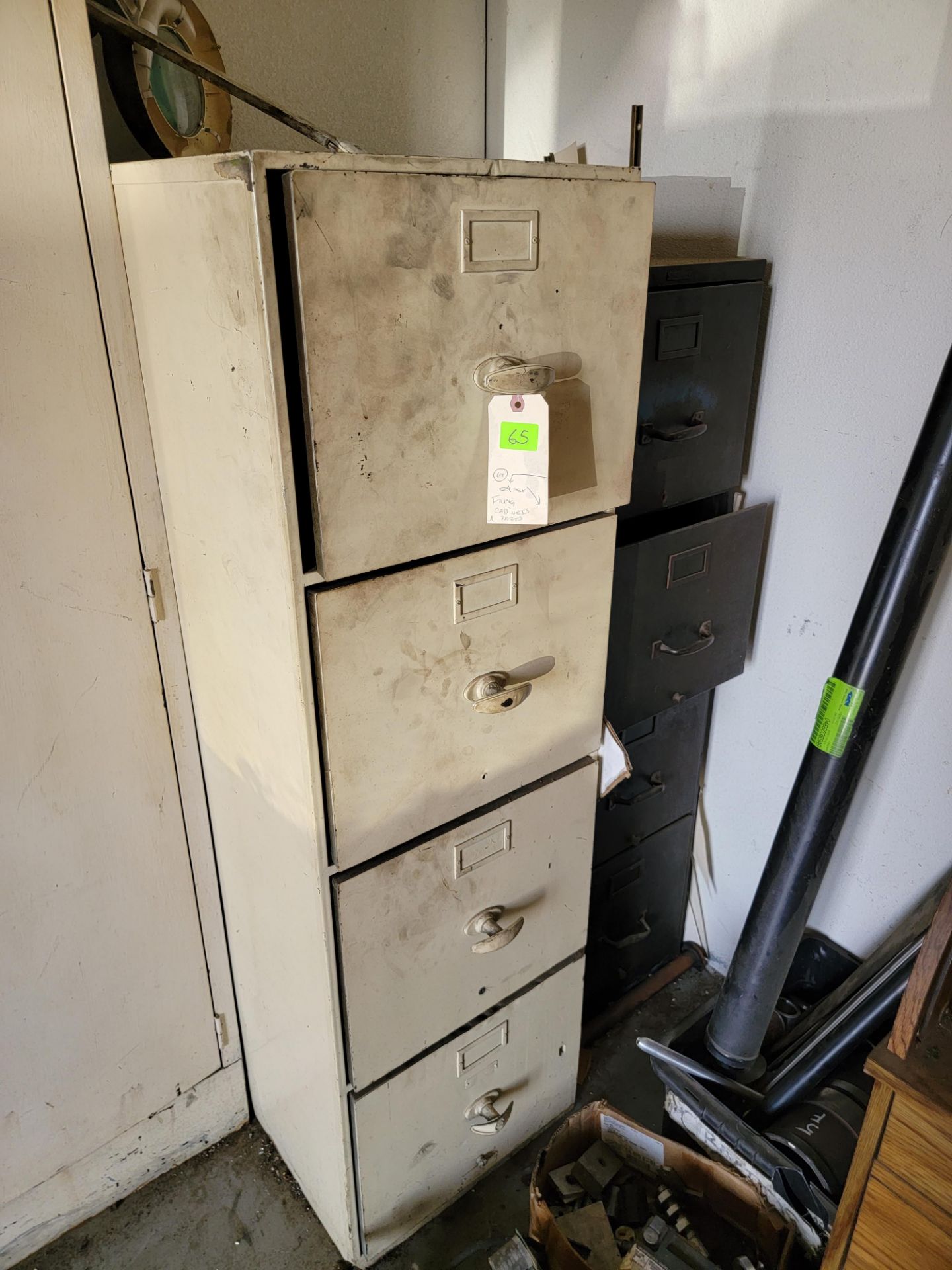ASST FILING CABINETS & PARTS