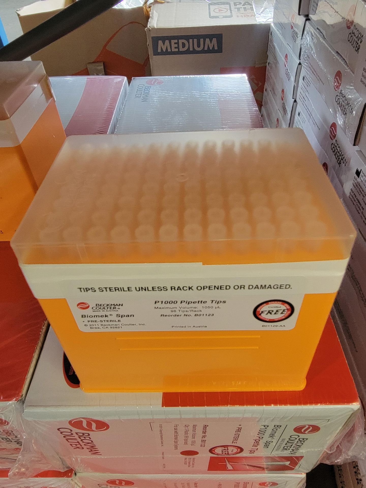 BOXES OF BECKMAN COULTER BIOMEK SPAN P1000 PIPETTE - Image 3 of 3