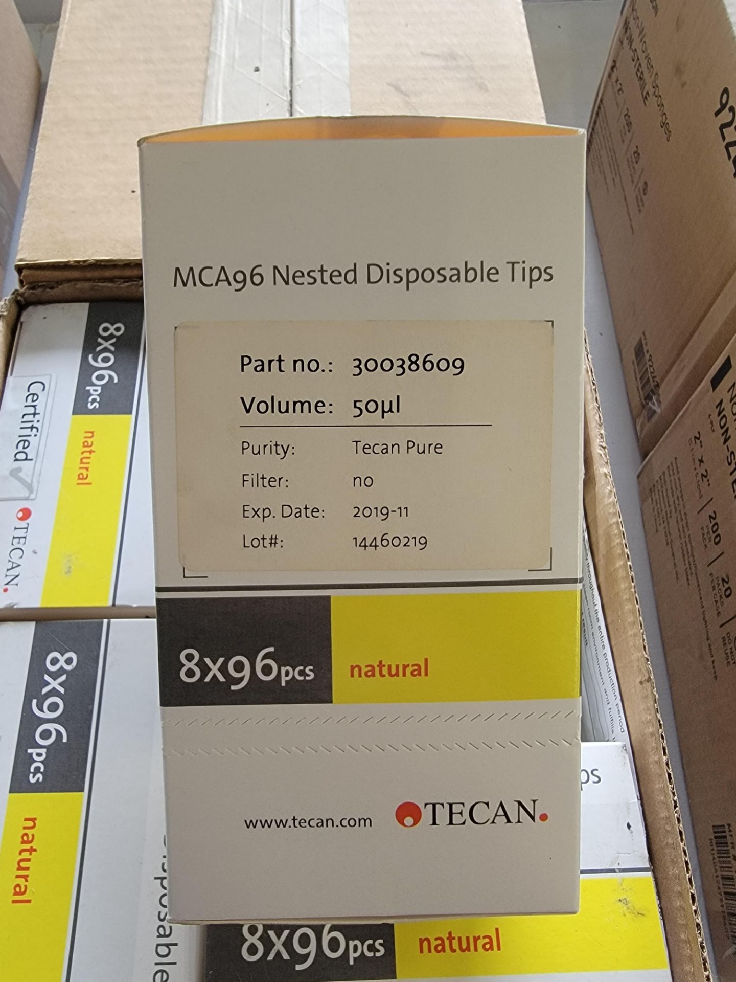 ( 10) BOXES OF TECAN MCA96 NESTED DISPOSABLE TIPS - Image 3 of 3