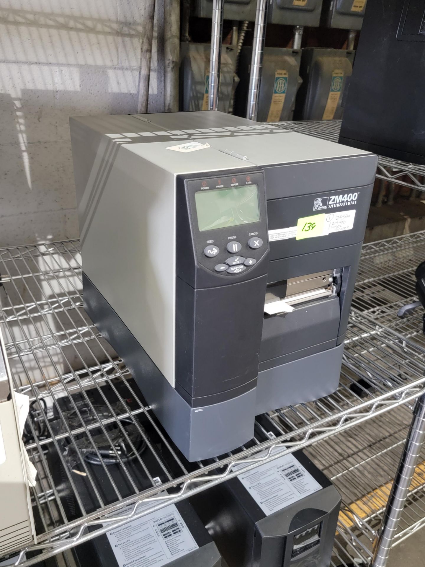 ZEBRA ZM400 LABEL PRINTER - Image 2 of 2