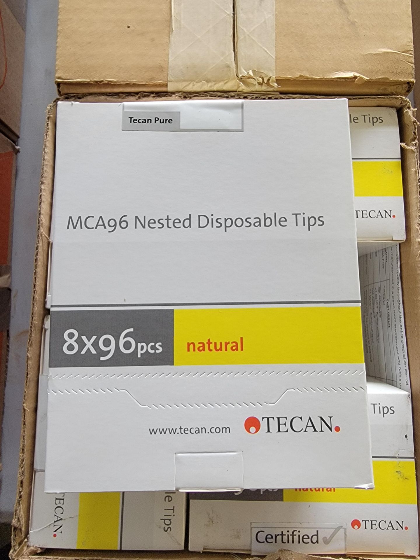 ( 10) BOXES OF TECAN MCA96 NESTED DISPOSABLE TIPS - Image 2 of 3