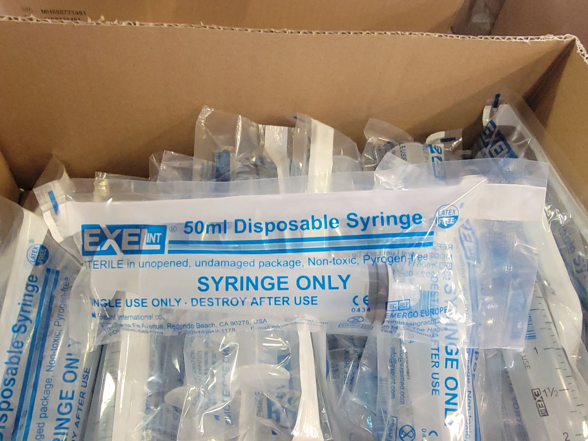 EXEL 50ML DISPOSABLE SYRINGES 1X - Image 3 of 3