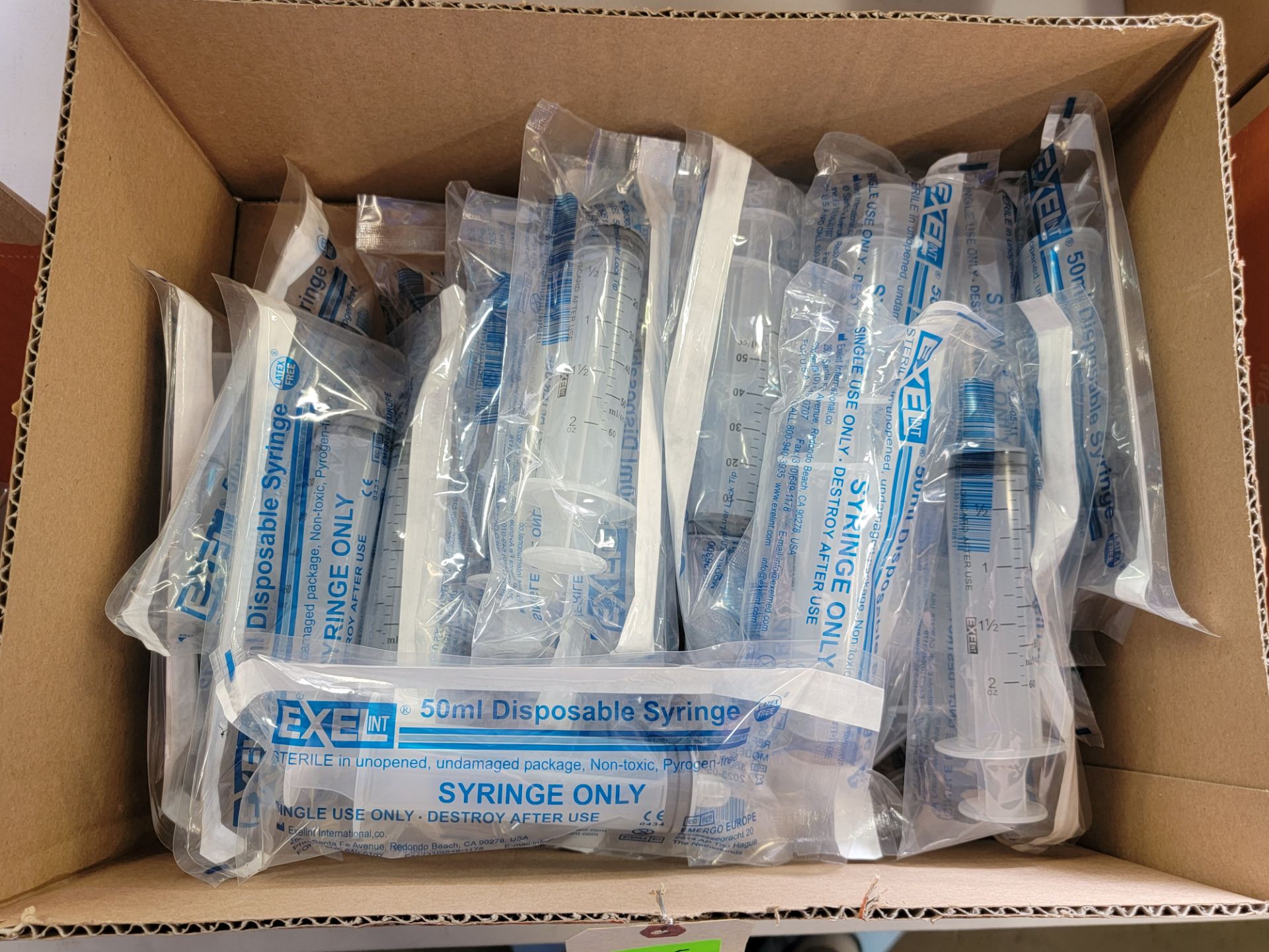 EXEL 50ML DISPOSABLE SYRINGES 1X - Image 2 of 3