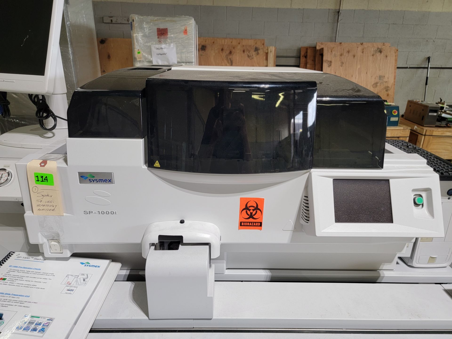 SYSMEX SP-1000i HEMATOLOGY ANALIZER - Image 2 of 9