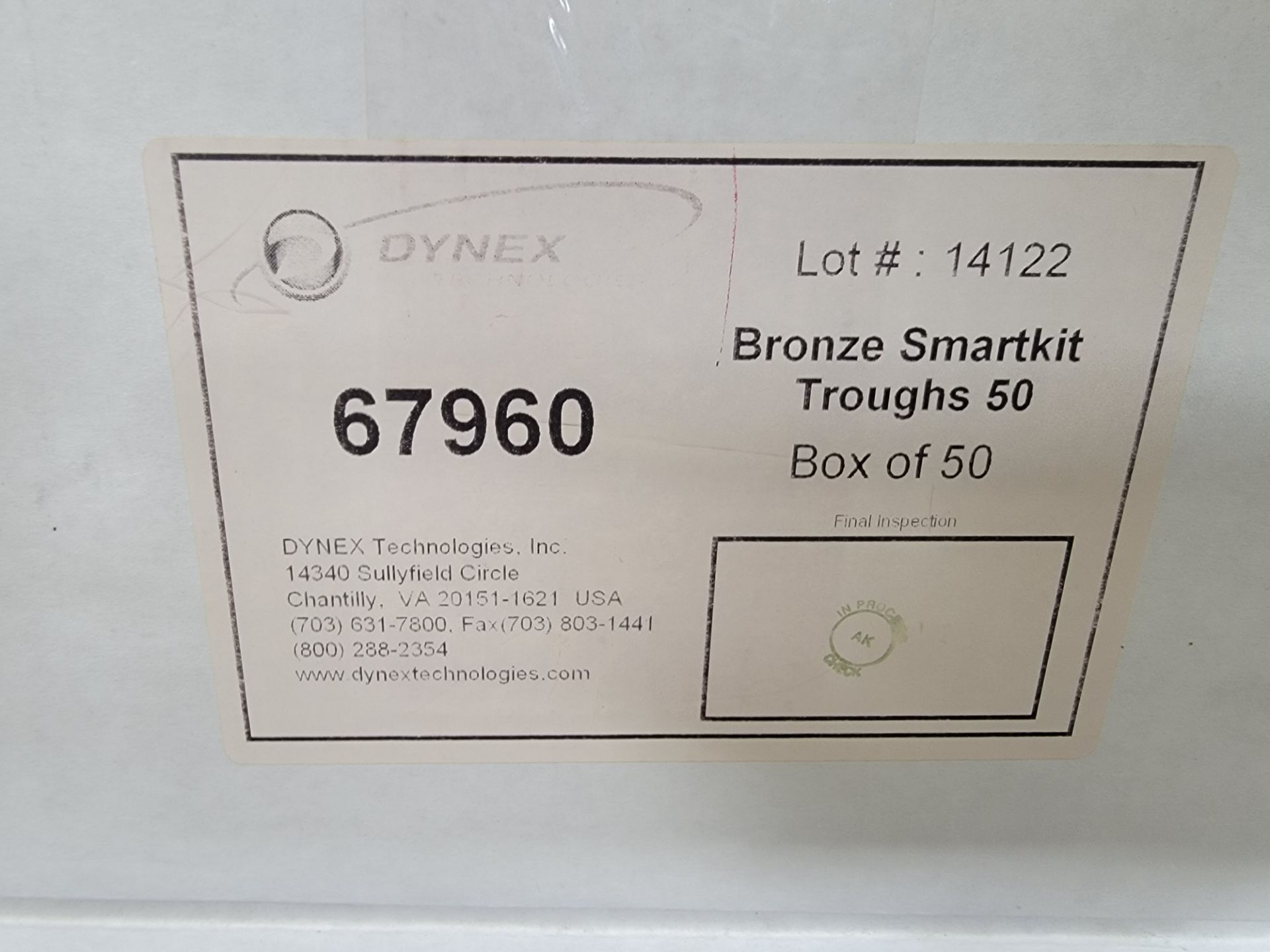 BOXES OF DYNEX BRONZE SMARTKIT THROUGHS 50 17X - Image 2 of 3