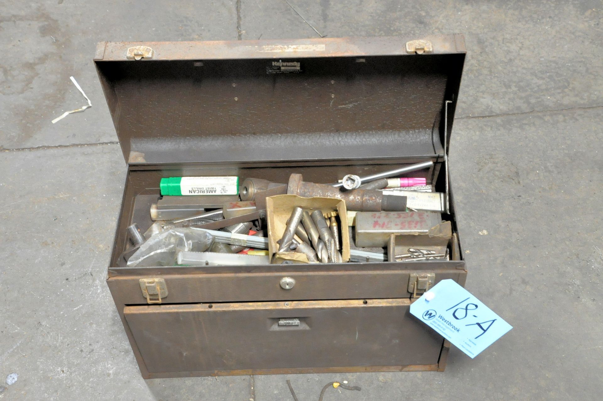 Machinist Toolbox with Contents