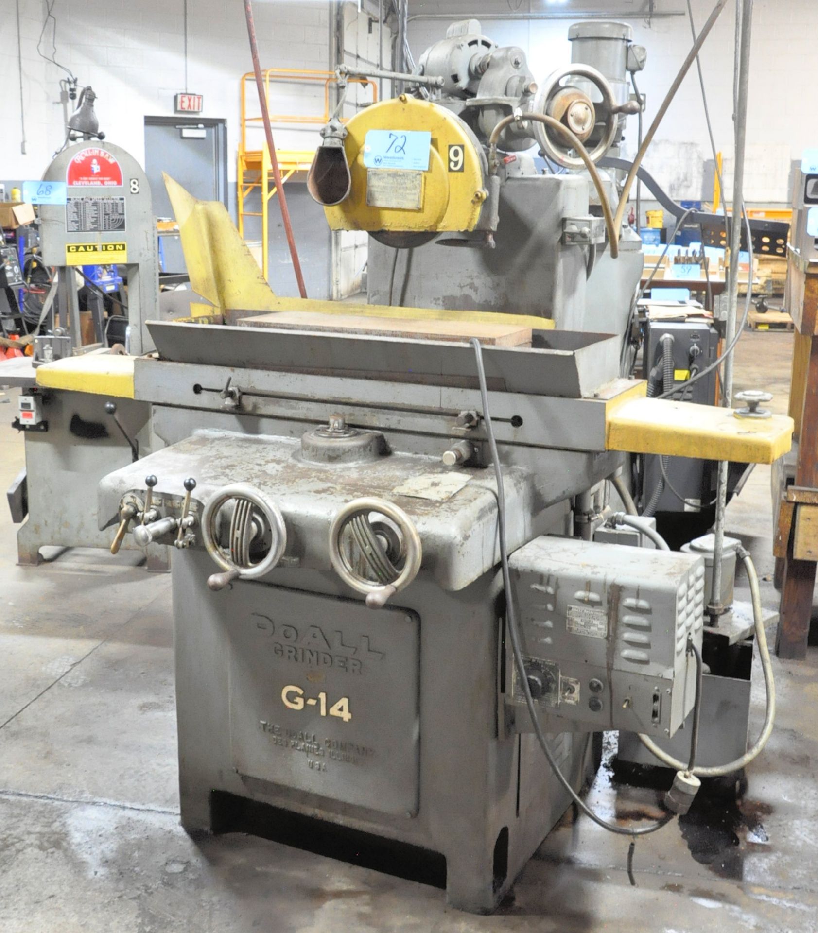 DoAll Model G-14 8" X 24" Automatic Surface Grinder