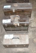Lot-(3) Toolboxes