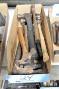 Lot-Claw and Ball Peen Hammers in (1) Box