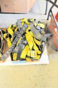 Lot-Safety Harnesses in (1) Box on Floor Under (1) Table