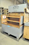 Knaack Rolling Job Box with (2) Shelves