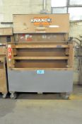 Knaack Rolling Job Box with (2) Shelves