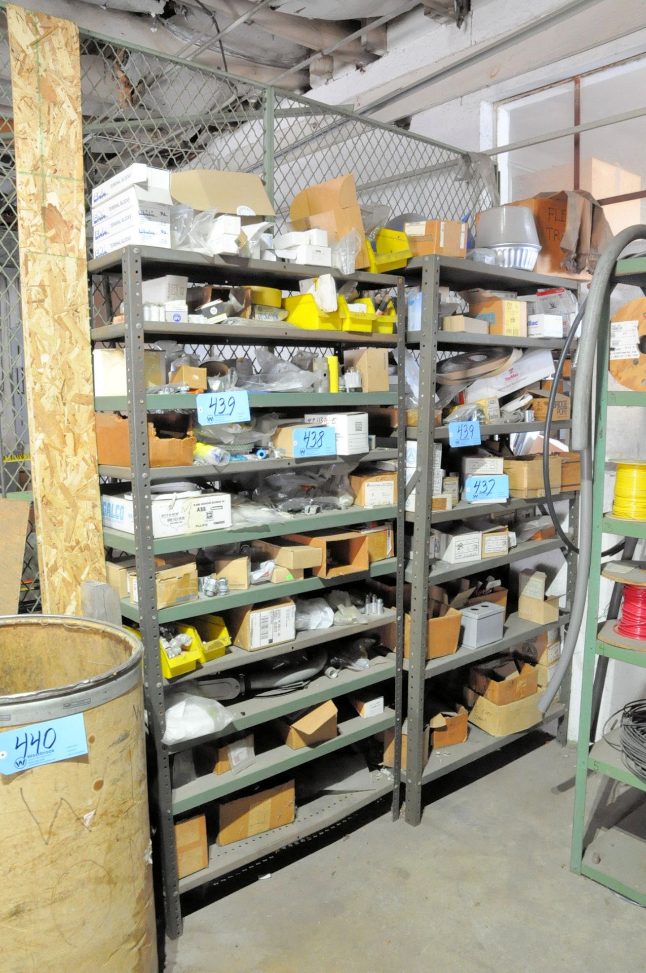 Lot-(5) Section Shelving, (Contents Not Included), (Not to Be Removed Until Empty) - Image 2 of 4