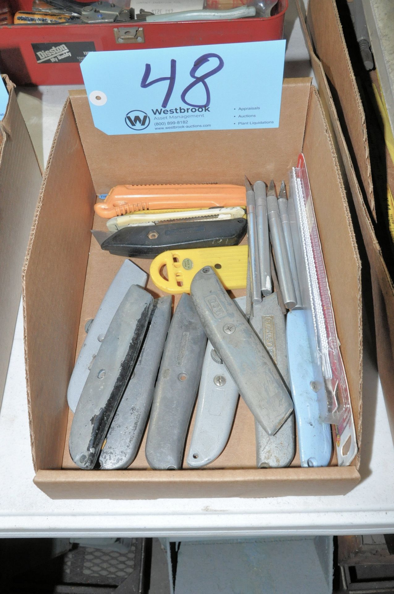 Lot-Hack Saws, Wood Saw, Knives and (2) Service Kits - Image 4 of 4