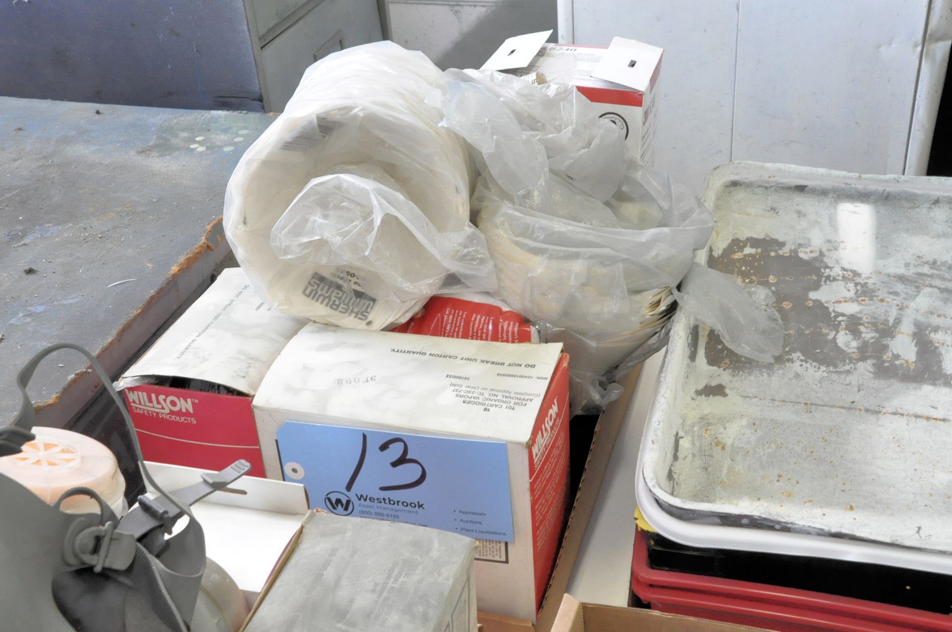 Lot-Vinyl Gloves, Respirators, Paint Strainers, Etc. in (4) Boxes - Image 3 of 4