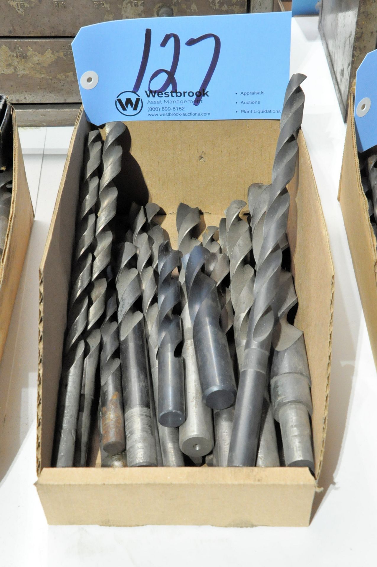 Lot-Straight Shank Drills in (1) Box