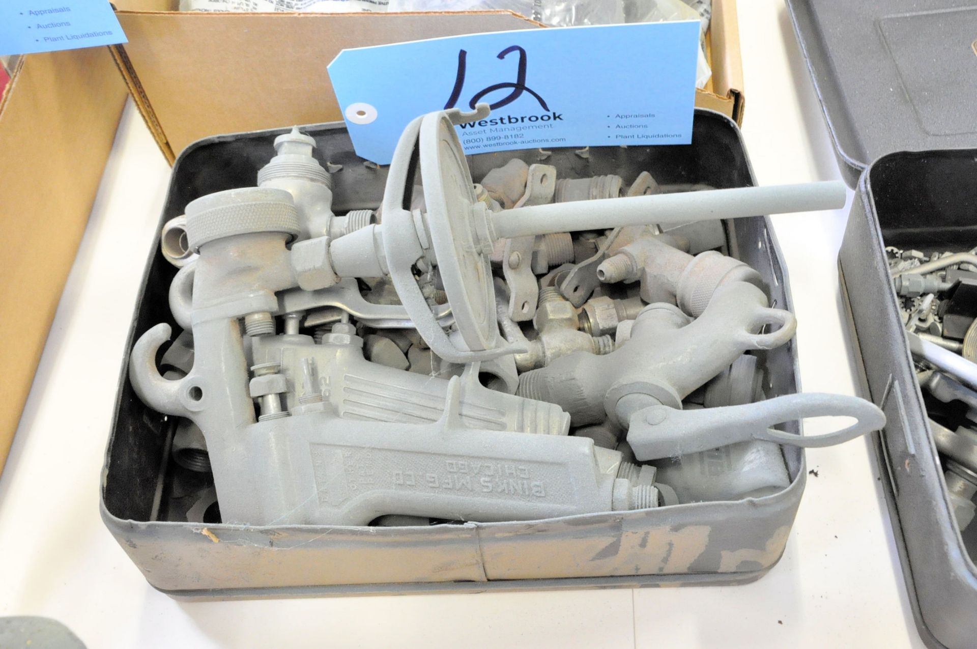 Lot-Pneumatic Paint Spray Guns, Strainers, Parts, Etc. in (6) Boxes - Image 4 of 5