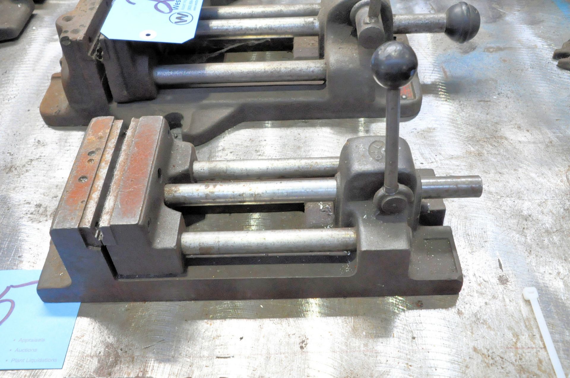 Lot-(1) 4" and (1) 3" Machine Vises - Image 3 of 3