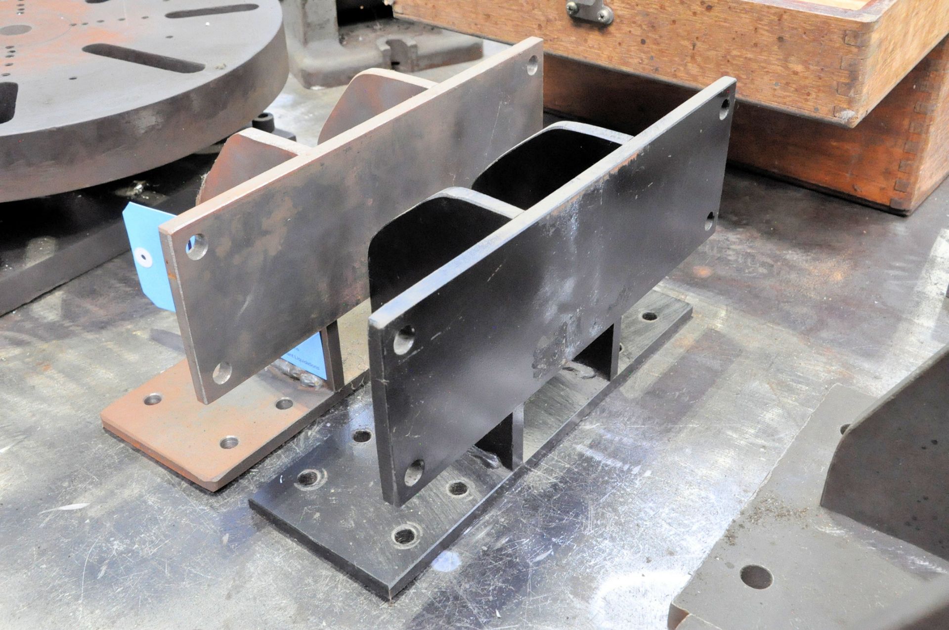 Pair 12" x 6 1/2" x 4 1/2" Angle Plate Fixtures