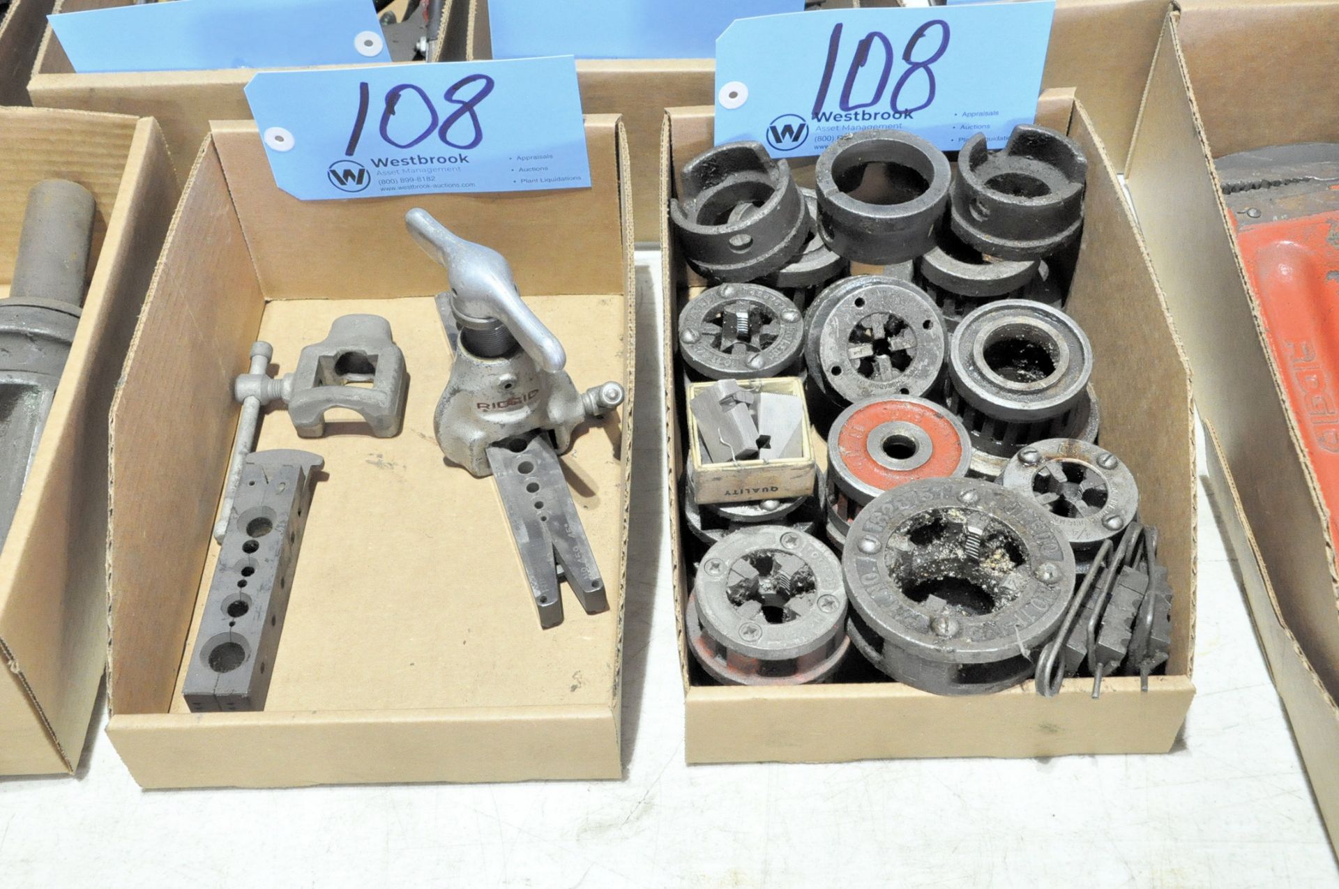 Lot-Thread Dies and Flaring Tools in (2) Boxes