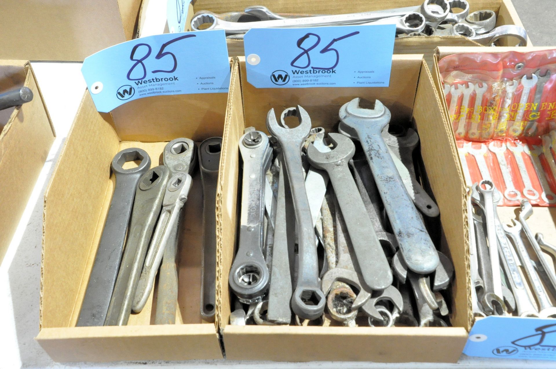 Lot-Various Wrenches in (3) Boxes - Image 3 of 3