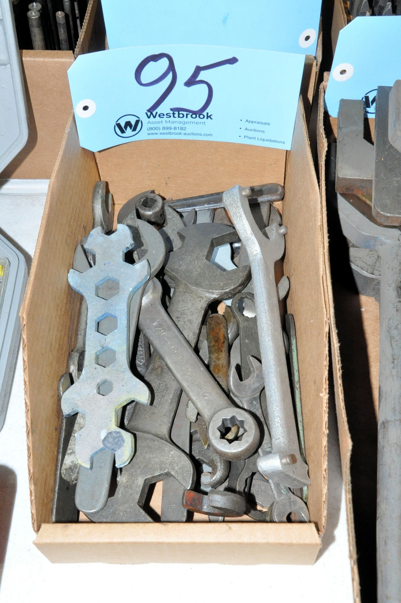 Lot-Various Wrenches in (1) Box