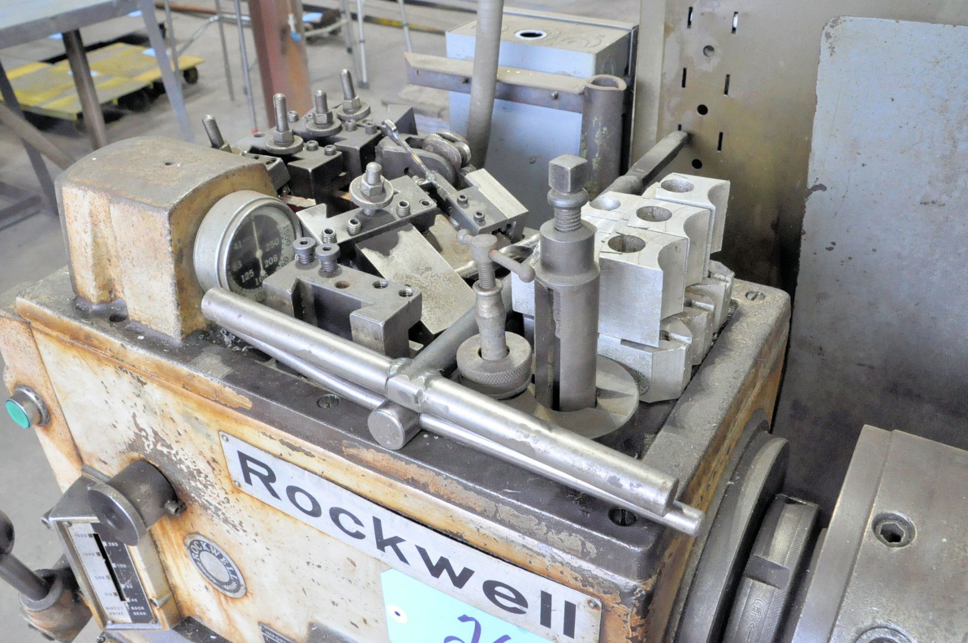 Rockwell Model 25-210, 15" x 42" Geared Head Engine Lathe - Image 7 of 8