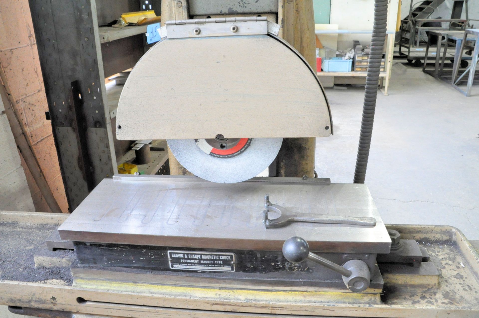 Brown & Sharpe 6" x 18" Hand Feed Surface Grinder, Brown & Sharpe 6" x 18" Permanent Magnet - Image 2 of 2